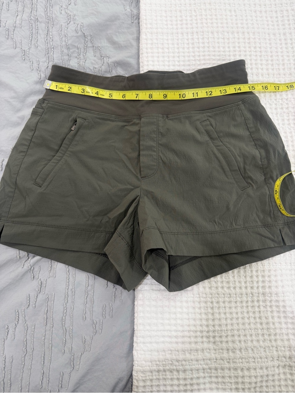 Athleta Trekkie North Shorts in Mountain Olive - Picture 14 of 14